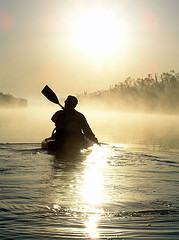 Sunrise Paddling on the North Canadian River