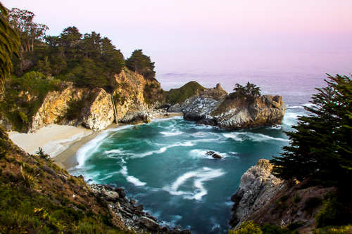 While camping in Big Sur at the beautiful Pfeiffer State Park, my dad and I spent sunset discussing long-exposure photography.