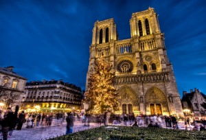 Notre Dame at Christmas 